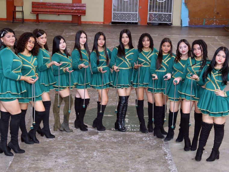 Al ritmo de la independencia: palillonas del Santa Mónica afinan sus pasos para el 15 de septiembre
