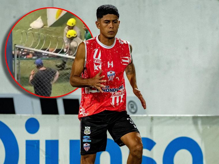 Revelan diagnóstico de Cristian Cálix tras fuerte golpe en la cabeza ante Marathón