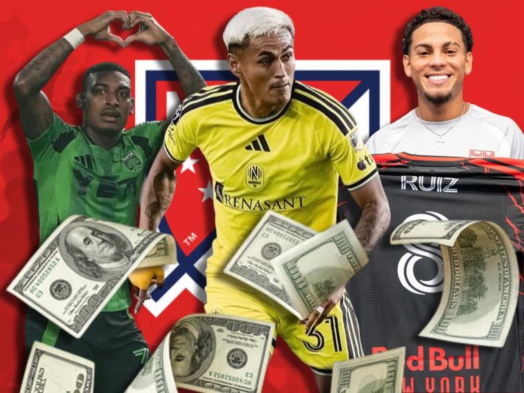 La MLS lo revela: los jugosos salarios que ganan los legionarios hondureños en USA