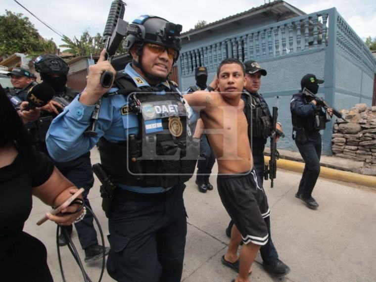 Así fue la captura de un supuesto pandillero por desalojos en Villa Nueva