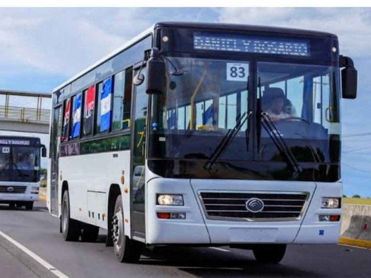 Nicaragua recibirá 107 autobuses chinos para modernizar el transporte urbano