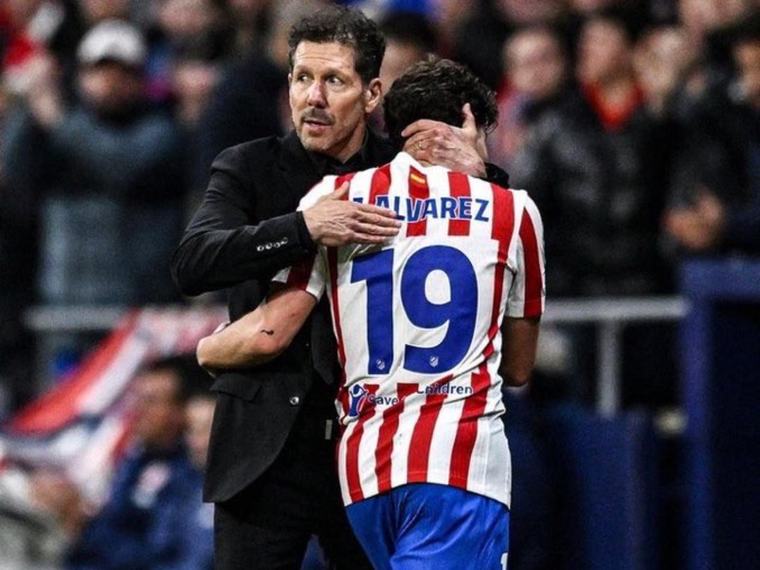 Simeone le deja mensaje a Julián tras quedarse en Atlético: "Quiero ser muy claro"