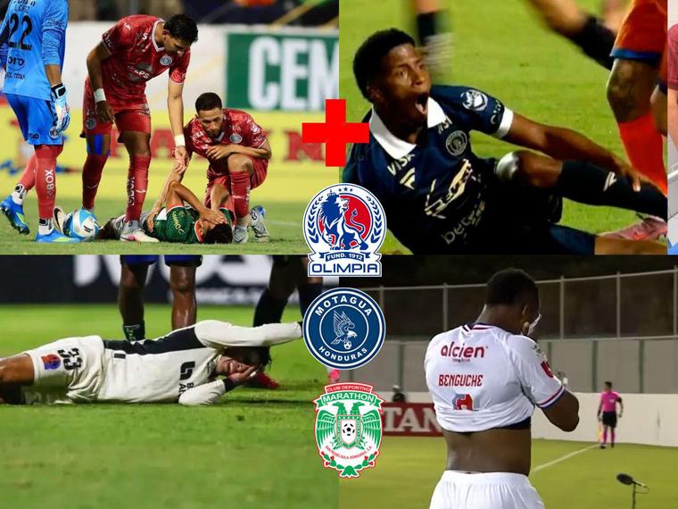 ¡Un viacrucis! Bajas de Olimpia, Motagua y Marathón para Copa Centroamericana