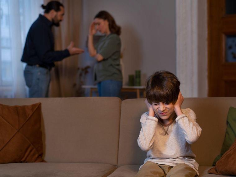 El divorcio de los padres también "rompe el corazón" de los niños