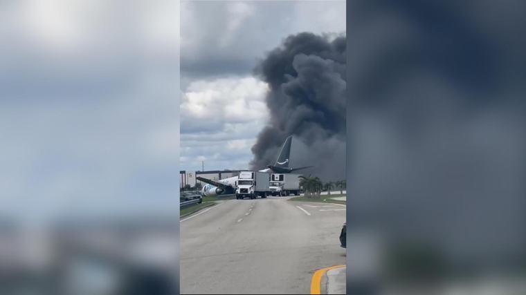 Al menos cinco muertos tras estrellarse un avión de Amazon cerca del aeropuerto de Miami